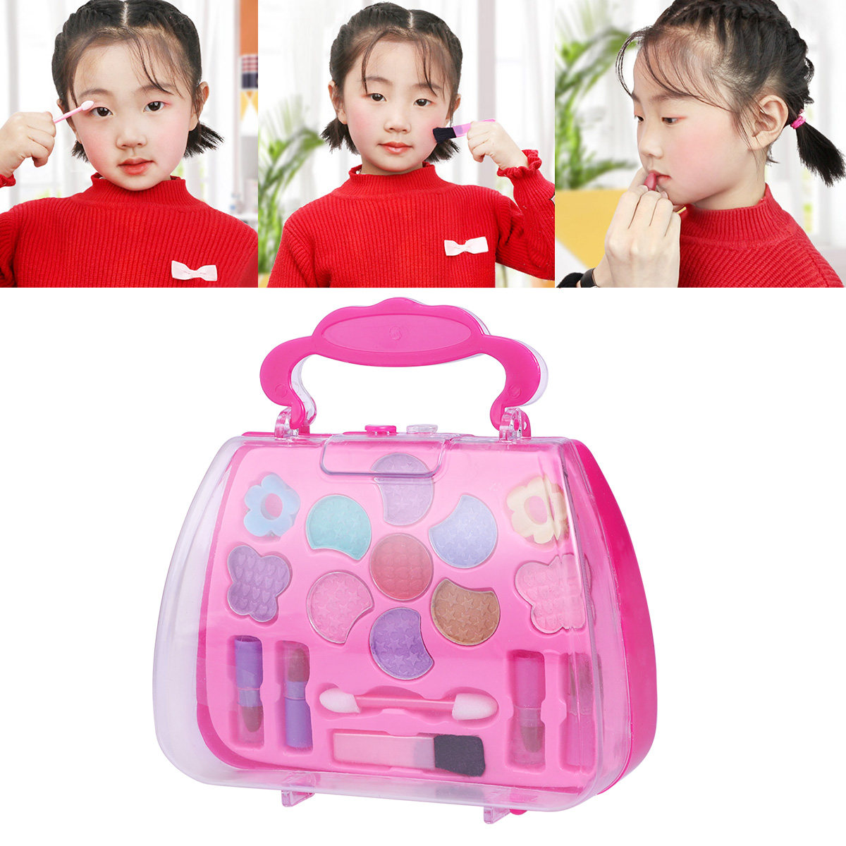 حقيبة مكياج للأطفال على شكل فر - مراجعة Beauty Makeup Vanity Set وسعره